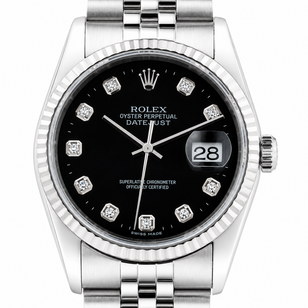 Rolex Datejust 36MM 16234 Stainless Steel Watch